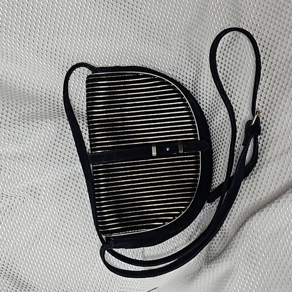 Petite mendigote Handbags - PETITE MENDIGOTE NAVY SUEDE CROSSBODY BAG
